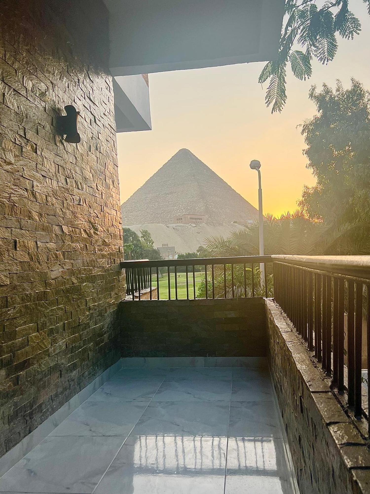 New Glamour Pyramids Hotel Kafret el-Gabal Exterior foto